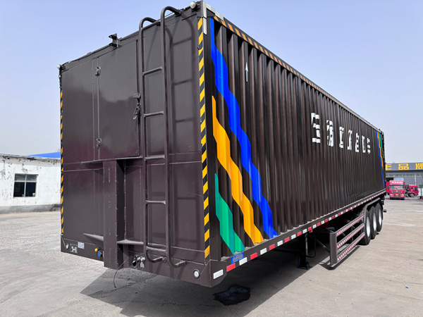 半掛式垃圾壓縮車