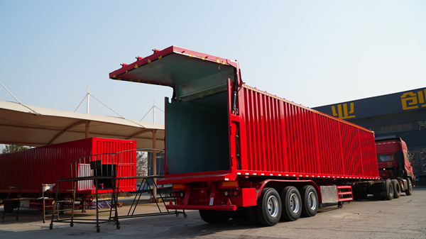 后推式自卸車(chē)